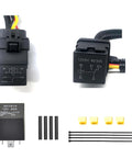 Fuel Pump Relay Wiring Kit For 2011-2013 Jeep Grand Cherokee, Dodge Ram 1500, Durango, Grand Caravan, Town And Country - components displayed.