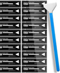 Full Frame Sensor Cleaning Swabs 24mm For DSLRs And SLRs 20 Pack HCS 24 with blue handle and vacuum-sealed packaging.
