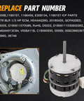 1/2 HP ECM X13 Furnace Blower Motor 6205E 208/230V 3.8A 1050RPM Replacement for American Standard, Trane, Carrier and ICP