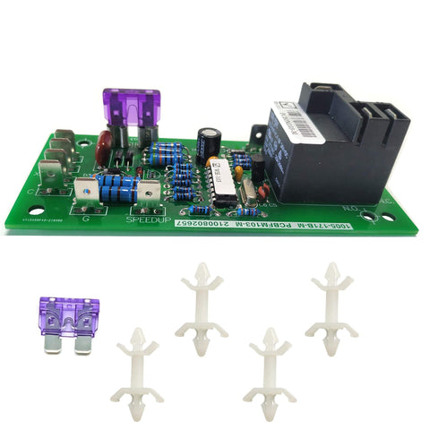 Upgraded Furnace Fan Circuit Board Replacement For PCBFM103S With Time Delay And 3 Amp Fuse DIY Friendly And Saves On Service Calls