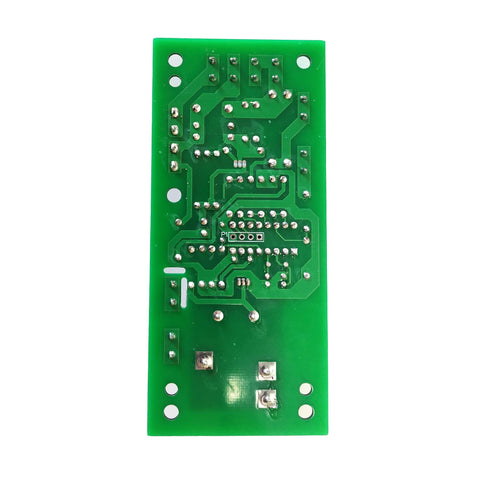 Back view of Upgraded Furnace Fan Circuit Board Replacement For PCBFM103S With Time Delay And 3 Amp Fuse DIY Friendly And Saves On Service Calls