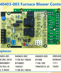 Upgraded ROBOA R40403-003 Furnace Blower Control Board Replacement For ST9120 A B C And 40403-001 40403-002 40403-003