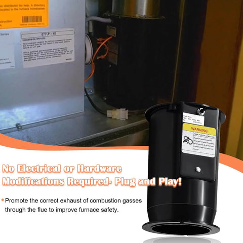 Universal Heavy Duty Draft Inducer Motor For Furnaces Replacement Part Compatible with Nortek Nordyne Intertherm