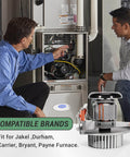 Must Have Durable Furnace Draft Inducer Motor Kit For Bryant Carrier Jakel With Blower Wheel And Mounting Bracket