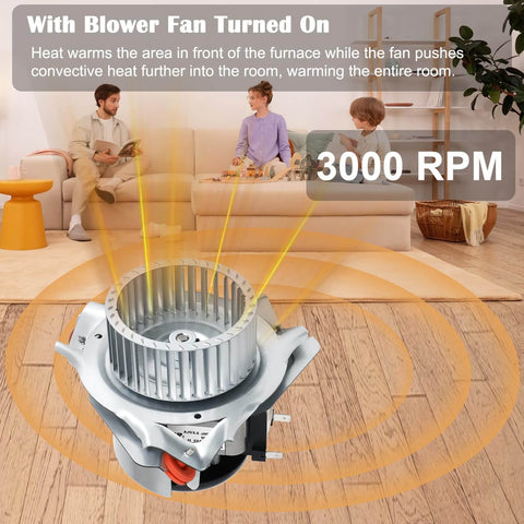 Furnace Draft Inducer Blower Motor Assembly Replacement For Carrier Bryant Payne Jakel Inducer HC21ZE121A J238-100-10108