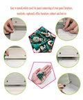 Effortless furniture assembly with a 50 set 3 in 1 cam lock hardware kit, featuring dowels, pre inserted and cam lock nuts in use