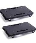2 Pack ✝️ Furniture Dolly,Furniture Movers Dollys with Wheels,16in-11in 500lbs Capacity,Moving Dolly 4 Wheels Heavy Duty, Black
