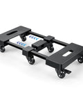 Furniture Dolly with 6 Swivel Casters, Expandable Moving Dolly, 24in-12in Furniture Movers with Wheels, Flat Dollies Brake Wheels, Max 800LBS Capacity, 1 Pack designed for smooth motion and stable alignment in automation and mechanical systems