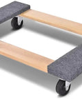 ✝️ Furniture Dolly Cart with 4 Wheels Pack of 2, 30” x 18” Moving Dolly Heavy Duty Mover with Carpet End, 1000 Lbs Capacity