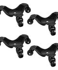 Four black ✝️ Furniture Dolly, 1150LBS Furniture Lifter Tool Set, 10" Heavy Duty Moving Dollies with 3 wheels for moving heavy items