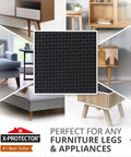 Non Slip Furniture Pads For Hard Floors 16 Premium Self Adhesive Rubber Grippers Two Inch Furniture Feet Floor Protectors On Various Furniture