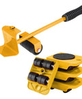 Heavy Duty Furniture Lifter And Dolly Set With Wheels For Pallets 1322 Lbs Load Capacity Adjustable Appliance Rollers