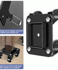 ✝️ 1500LBS Furniture Movers with Wheels showing upgraded corner design and baffles for stabilizing furniture on a dolly.