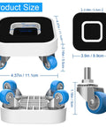 Dimensions and features of Heavy Duty Furniture Sliders With Wheels 360 Degree Rotatable Movers Dolly For Moving Sofa Bed