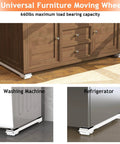 ✝️ Furniture Washing Machine Dolly, Extendable Appliance Rollers Refrigerator Heavy Duty, Washing Machine Stand Wheels Fridge Appliance Dolly.