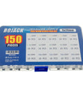 Inline Fuse Holder Kit With 16 AWG Red Wire And 5x20mm Glass Fast Blow Fuses, 150 Piece Assortment Including 10 Holders, 0.1A To 20A In 15 Values, 250V Rating, Dope DIY Fuse Kit For Projects And Repairs