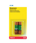 Frnr30A 30 Amp Brass 250 Volt Fusetron Cartridge Fuse With Dual Element Time Delay RK5 For Electrical Panels And Circuits