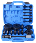19pcs Front Wheel Drive Bearing Removal Installation Service Tool Kit FWD Bearing Install Master Set in blue case