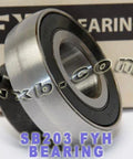 FYH Bearing 17mm Bore SB203 Axle Insert Ball Mounted Bearings - VXB Ball Bearings