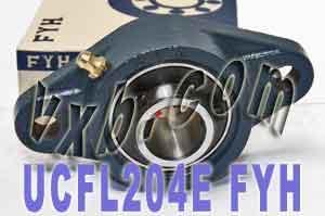 FYH Bearing 20mm UCFL204E Flanged Mounted Bearings - VXB Ball Bearings