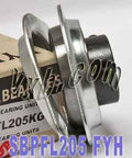 FYH Bearing SBPFL205 25mm Stamped oval 2 bolt Flanged Mounted Bearings - VXB Ball Bearings