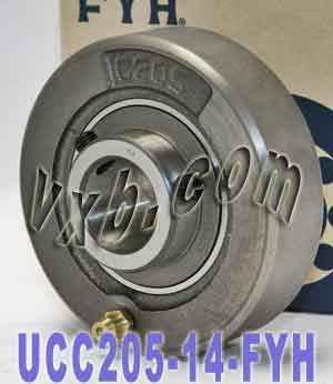 FYH Bearing UCC205-14 7/8 Cartridge Mounted Bearings - VXB Ball Bearings