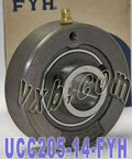 FYH Bearing UCC205-14 7/8 Cartridge Mounted Bearings - VXB Ball Bearings
