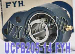 FYH Bearing UCFB205-14 7/8 Three bolt Flanged Mounted Bearings - VXB Ball Bearings