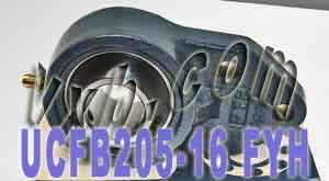 FYH Bearing UCFB205-16 1 Three bolt Flanged Mounted Bearings - VXB Ball Bearings