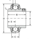 FYH Bearing UCX1548G5 3 Axle Insert Mounted Bearings - VXB Ball Bearings