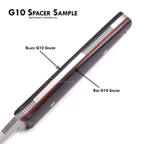 Knife Handle Spacer Sheet G10 3 X 12 Inches Thickness.060 Hunter Orange For Knife Making Handles Bolsters And Guards Precise Size