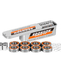 G3 Skateboard Bearings Set Of 8 By Bronson Speed Co with tin, washers, spacers, ultra smooth deep groove bearings visible in image