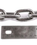 5/16" by 3 Foot Galvanized Chain designed for smooth motion and stable alignment in automation and mechanical systems.