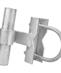 Galvanized bracket from Rolling Gate Hardware Kit, features durable steel construction for Heavy Duty Sliding Gate Kit support