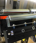✝️ Conveyor Rollers, 2 Pack 10 Inches Long Galvanized Steel Roller and Bracket Set, 1.5 Inch Diameter installed in system