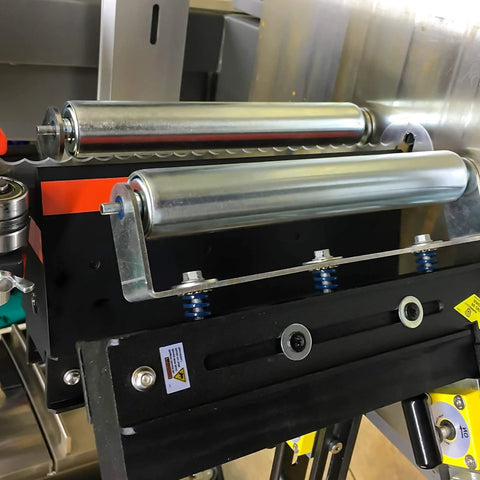 ✝️ Conveyor Rollers, 2 Pack 10 Inches Long Galvanized Steel Roller and Bracket Set, 1.5 Inch Diameter installed in system