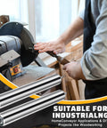 Galvanized Steel Conveyor Rollers For Roller Stands By Tandefio 10 Inch Length And 1.5 Inch Diameter For Woodworking Projects