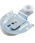 Sliding Cabinet Door Hardware Kit With Galvanised Steel Suspension Wheels For Wardrobe Closets, single durable door roller