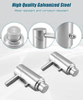 Spring Loaded Twist Lock Plunger Pin Two Pack Three Quarter Inch For Cam Lock Wrecker Wheel Lift Tow Truck Farm Equipment