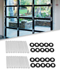 80mm Garage Door Hinge Quiet Roller Sleeves Cushions Between Roller And Hinge To Eliminate Rattle For Most Garage Doors