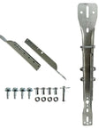 Beefed Up Heavy Duty Adjustable Garage Door Reinforcement Bracket For 18-24 Inch Panels Replacement Parts and Hardware Easy Install Kit