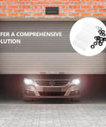 Garage Door Hinge Roller Sleeves Kit With 20 Silent Plastic Rollers And Clips For Noise Reduction And Smooth Quiet Operation Easy Diy Installation Compatible With Multiple Door Models in packaging