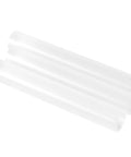 Close-up of 60 Sets 11mm ID 80mm Length Garage Door Roller Sleeves And Shaft Gaskets Replacement Kit showing clear sleeves