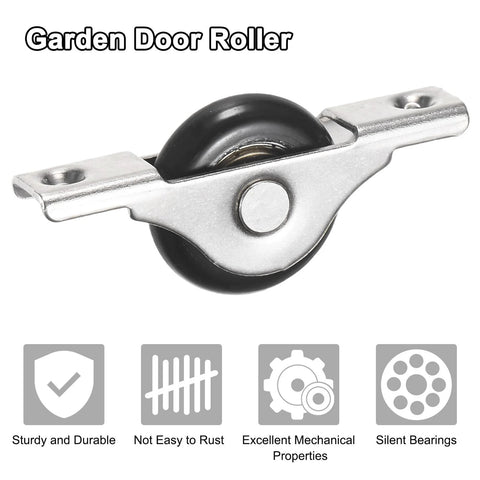 4 Pack Screen Door Rollers Replacement For Sliding Doors And Patios, 30mm Diameter Nylon Pulley Wheels, Durable Iron And Nylon Construction