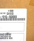 Label on Gast 1023-101Q-SG608X Replacement Rotary Vane Septic Air Pump box showing model and shipping details