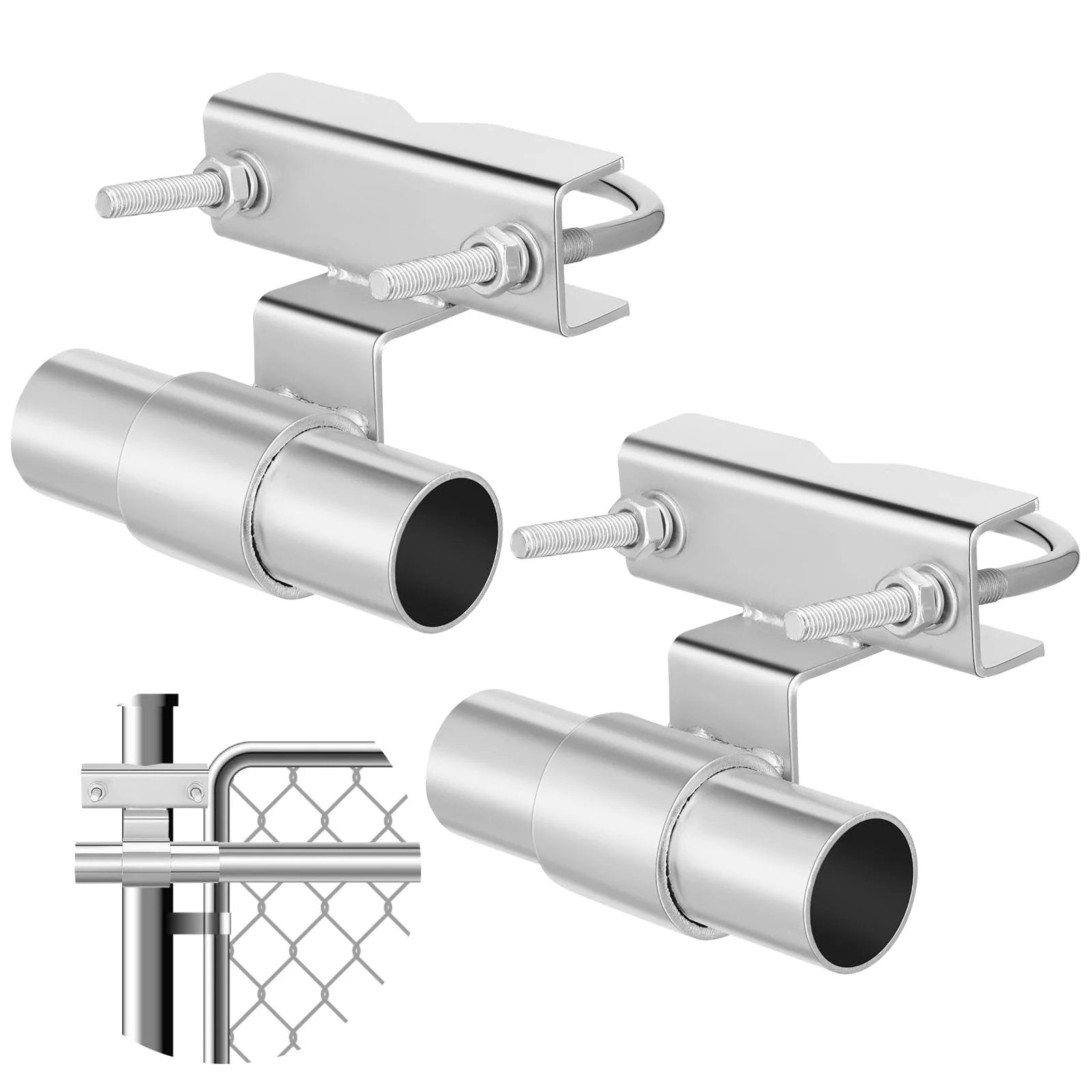 Chain Link Fence Gate Brackets for Sliding Gates