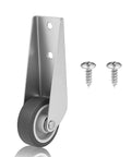 Gate Caster Wheels Replacement For Doors And Furniture Sinking Bottom Pulley Directional Wheel with screws, side view
