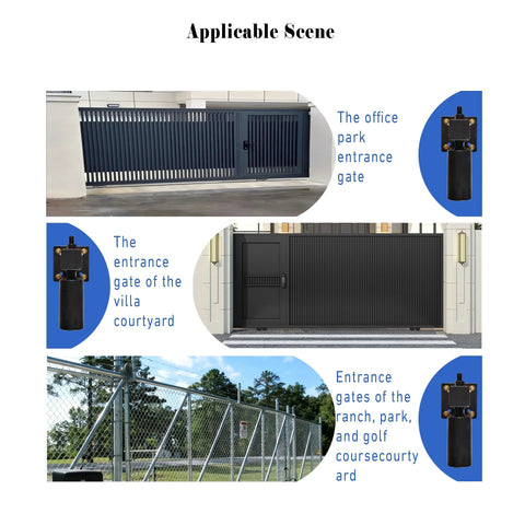 Sliding Gate Rollers And Guide Kit With Four Inch Nylon Wheel Heavy Duty Steel Bracket For Sliding And Rolling Gates Adjustable Bracket Opens Up To Five Point Seven Inches