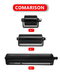 Comparison of 3, 6, and 12 inch Slide Gate Guide Roller With C Post Welded Bracket Heavy Duty Sealed Ball Bearing Side Roller Assembly
