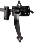 Heavy Duty Gate Latch For Wooden Fence With Self Locking Thumb Latch 8 Inch Handle Steel Black Finish Gate Kit
